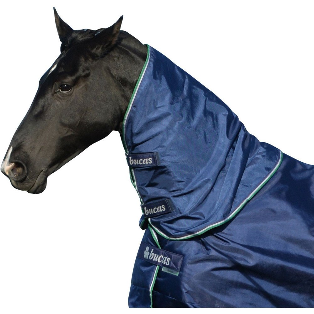 Kerbl Bucas Smartex Combi Neck 145/L, Blue Neck Cover