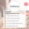 Makana Glucosamine HCl Powder for Horses, 1,000 g Bag view 2