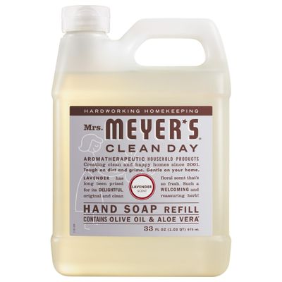 goldbugpapageien Lavender Liquid Hand Soap Refill with Olive Oil and Aloe Vera (33 oz)