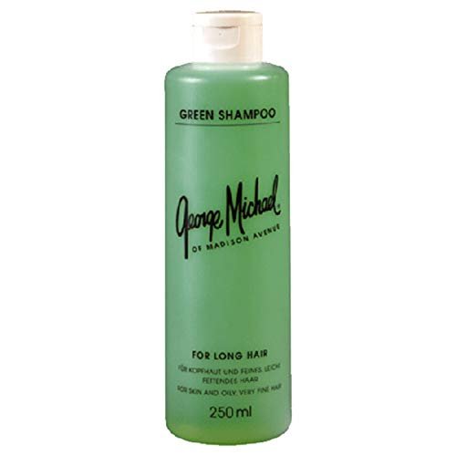 George Michael Green Shampoo, 1000 ml – for Oily Scalp and Fine, Straight Hair