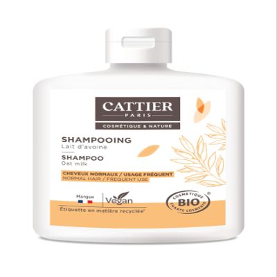 Cattier Shampoo for Frequent Use with Yogurt, 250 ml, 1 Count