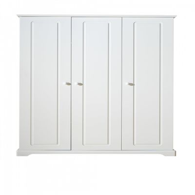 Schardt Felice 3-Door Wardrobe, White