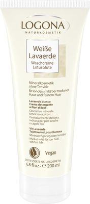 White Lava Clay Cleansing Cream, Lotus Blossom, 200 mL