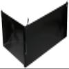 Midwest Homes for Pets Urine Guard, Model 150UG, for Hoppity Habitat Rabbit Cages, Models 151 and 157, Black view 2