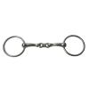 JP Korsteel French Link Loose-Ring Snaffle Bit, 4 1/2 in, Silver view 1