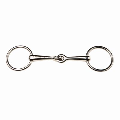 Korsteel Weymouth Loose Ring Bradoon Snaffle Bit 5.5 Silver
