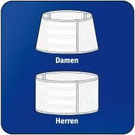 Abdominal Bandage for Men, Small, Skin Color