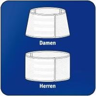 Abdominal Bandage for Men, Small, Skin Color