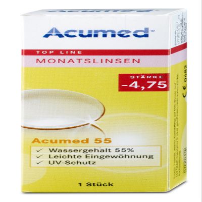 Acumed 55 Monthly Contact Lens, -1.50 Diopters, 1 Piece