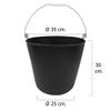 Soft Rubber Container, 22 L, Black view 2