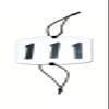 Foldable Head Numbers, Round, White view 1