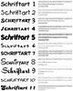XL Baby Sticker for Twins with Custom Text – Design Z10-JM (25 cm) view 2