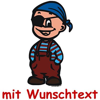 Colorful Personalized Baby Car Sticker - Design B251