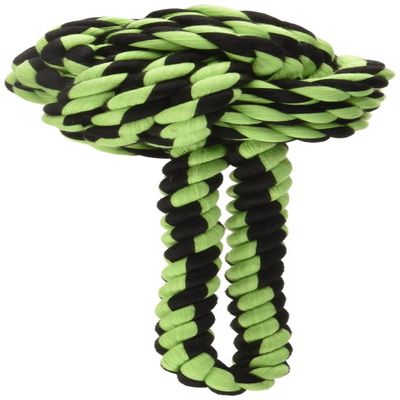 Multipet Nuts for Knots Tug Rope Dog Toy, 3.5 in, Colors Vary