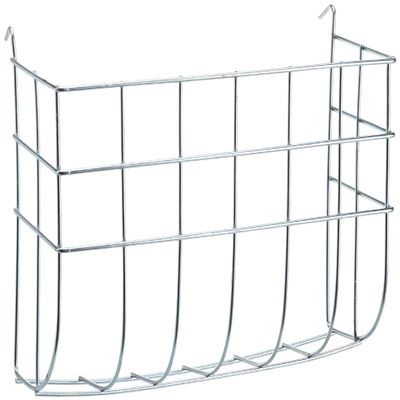 Kerbl Pet Hay Feeder, 25 x 17 cm, Galvanized Metal