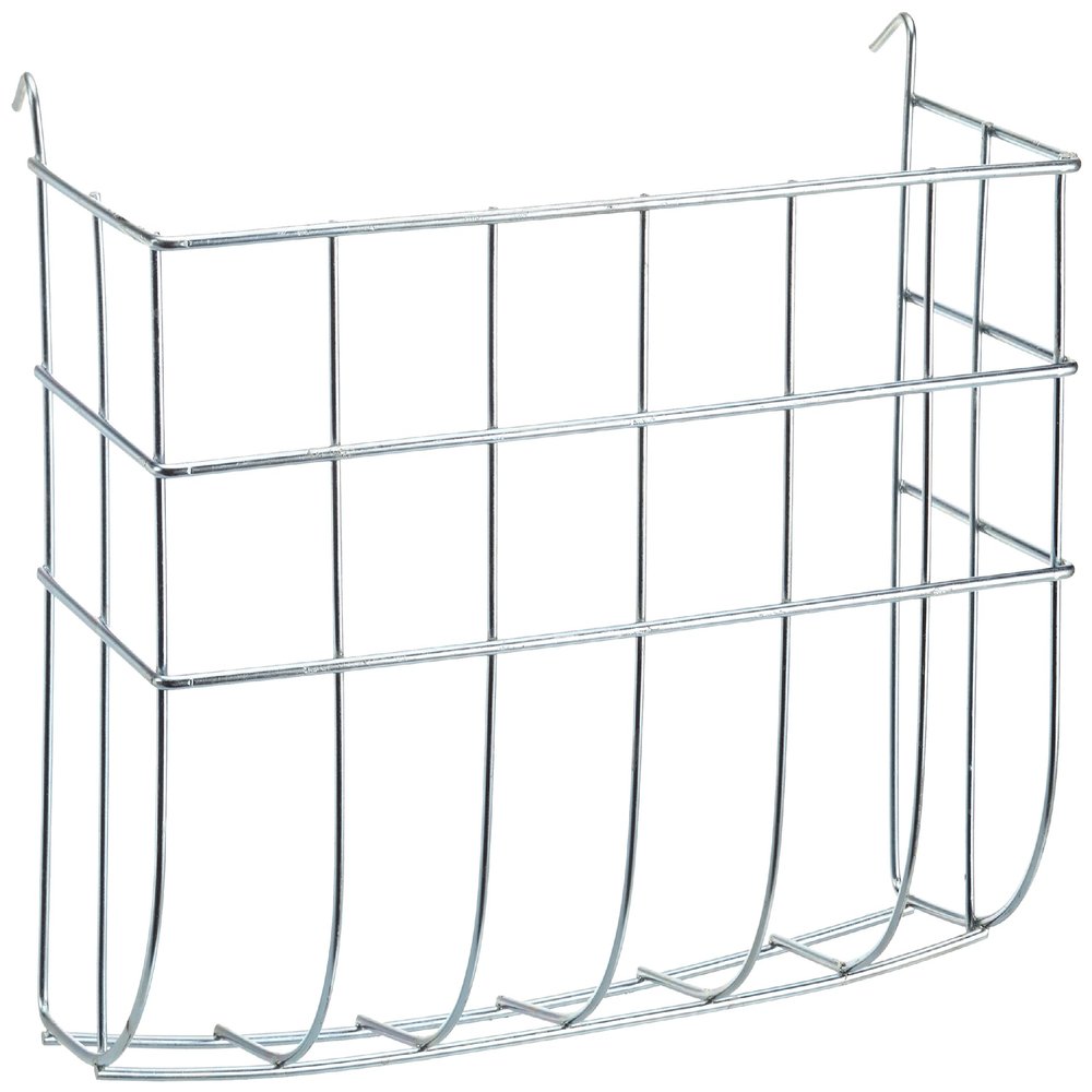 Kerbl Pet Hay Feeder, 25 x 17 cm, Galvanized Metal