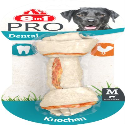 8in1 Pro Dental Bone M for Medium Dogs, 1 Count