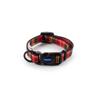 Ancol Adjustable Nylon Dog Collar, Red Tartan, Soft Polyester, 20–30 cm view 1