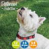 Ancol Adjustable Nylon Dog Collar, Red Tartan, Soft Polyester, 20–30 cm view 2