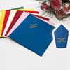 50 Champagne-Colored Napkins with Your Name in Gold Lettering, Approx. 33.5 x 33.5 cm, 3-Ply view 2