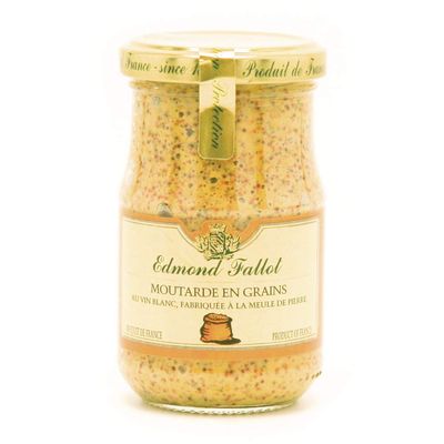 Fallot Coarse-Grained Dijon Mustard, 190 mL/205 g
