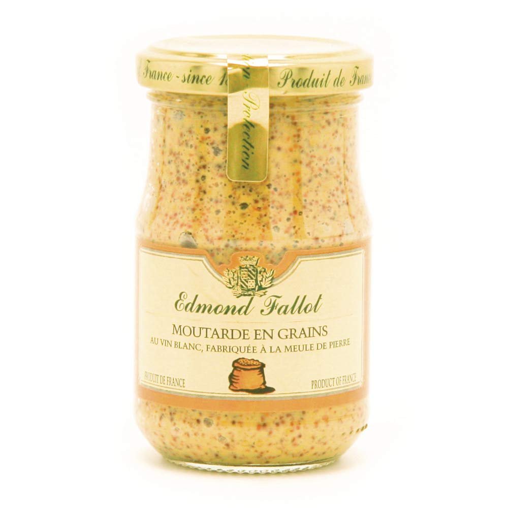 Fallot Coarse-Grained Dijon Mustard, 190 mL/205 g