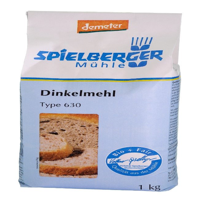 Spelt Flour Type 630, Demeter, 1 kg