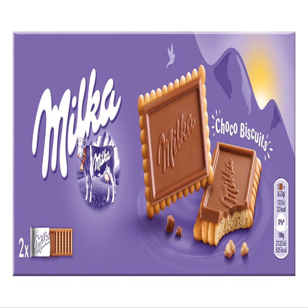 Milka Choco Biscuits Chocolate Cookies, 150 g