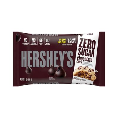 HERSHEY'S Sugar-Free Chocolate Chips (8-Ounce Bag)