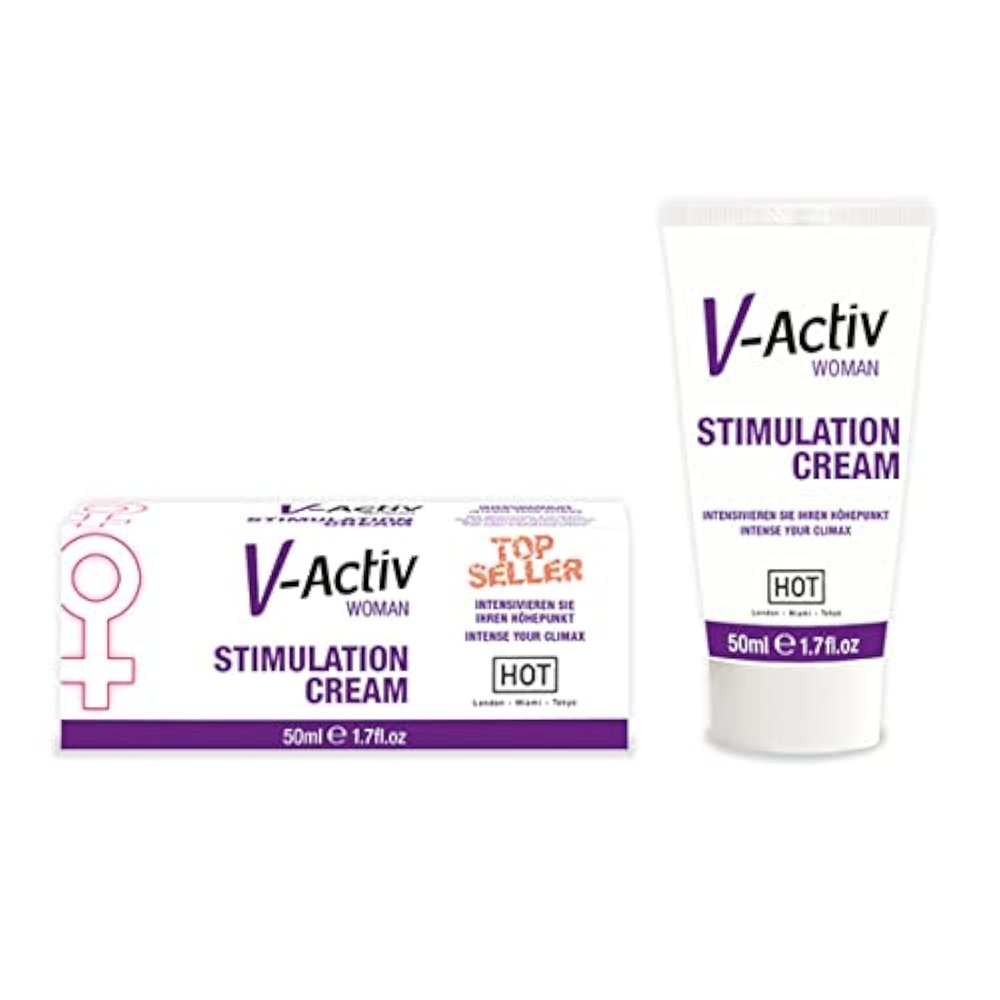 HOT V-Activ Stimulation Cream for Women, 50 ml