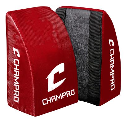 Champro CG28SC Knee Pads for Adults and Youth, Scarlet, Youth