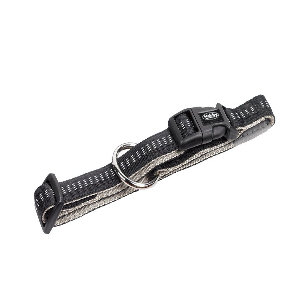 Nobby Soft Grip Collar, Black, 50–65 cm, 25 mm, 1 pc.