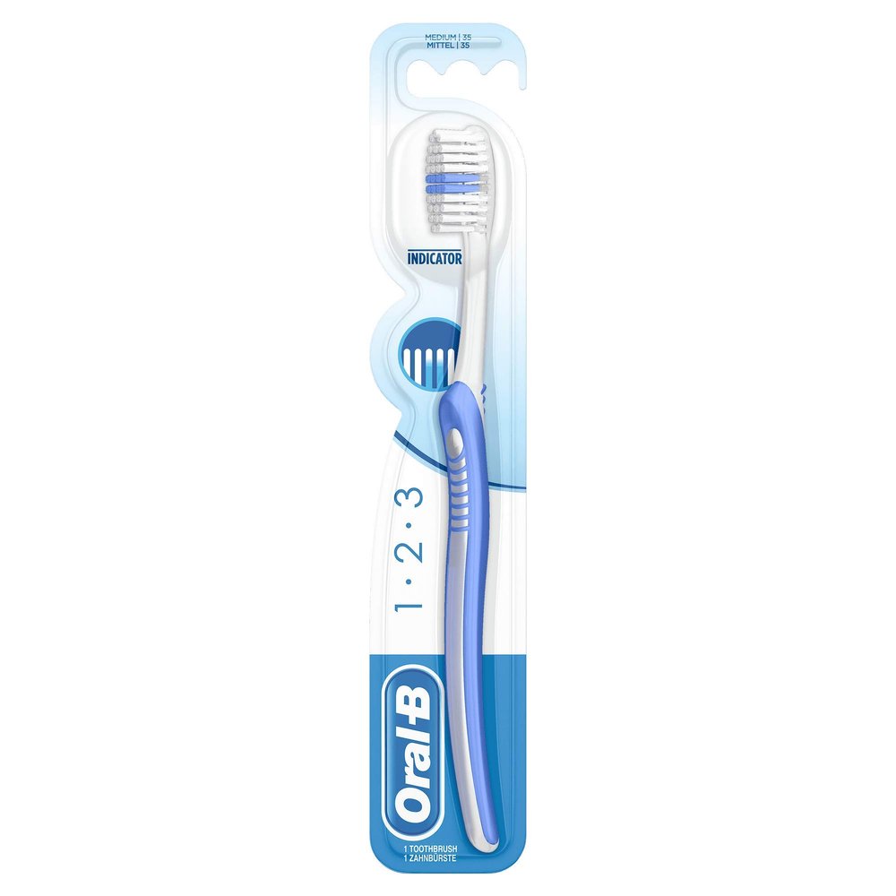 Oral-B Indicator 35 Medium, Short Head, 6-Pack (6 x 1 Count)