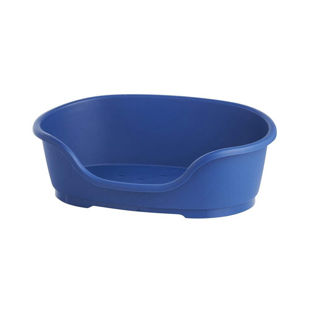 Karlie Do Not Disturb Plastic Dog Bed, 60 cm, Blue
