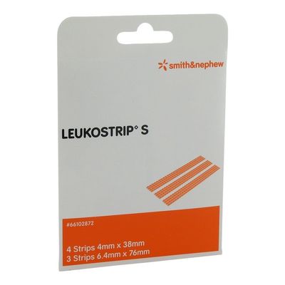Leukostrip S Wound Closure Strips, 4 x 38 mm