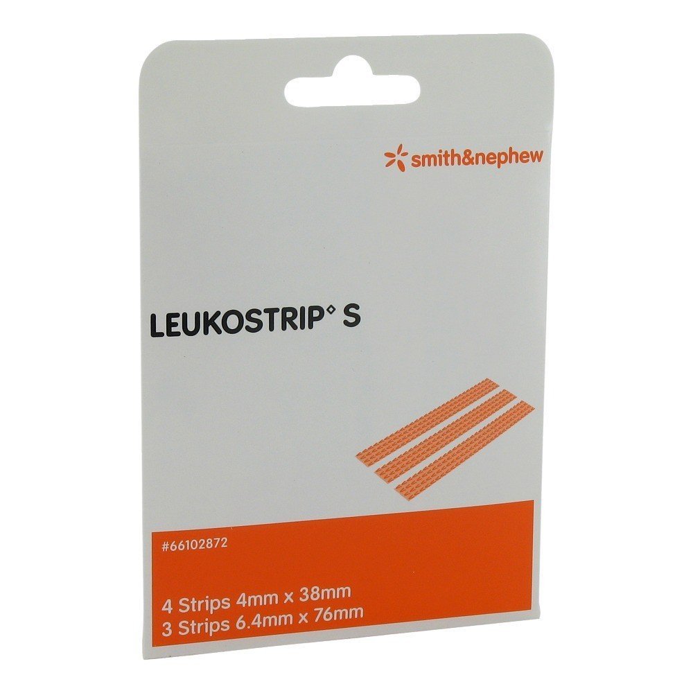 Leukostrip S Wound Closure Strips, 4 x 38 mm