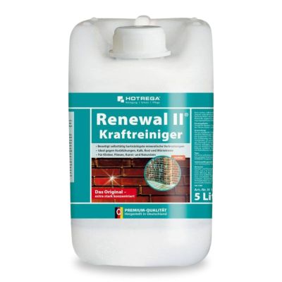 HOTREGA Renewal II Heavy-Duty Cleaner 5L | Cement & Rust Remover Concentrate
