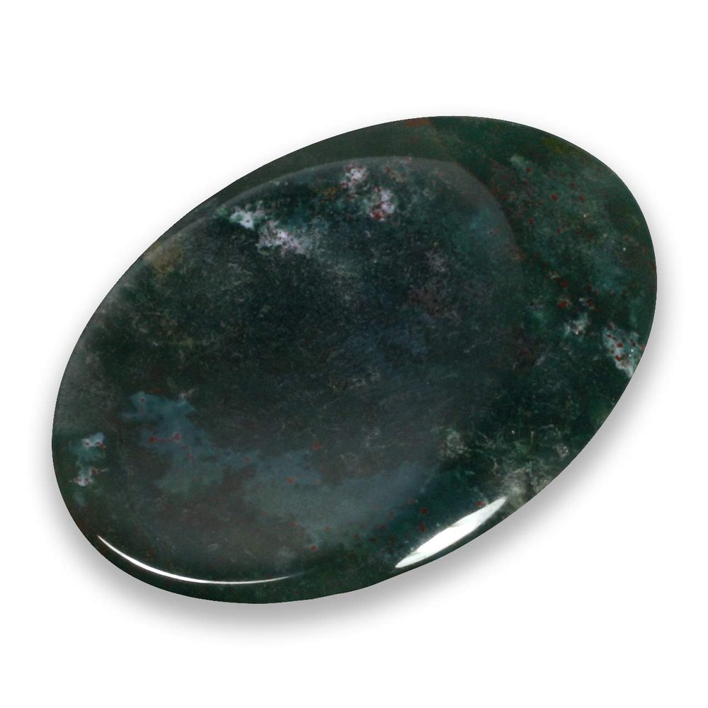 Bloodstone Thumb Stone