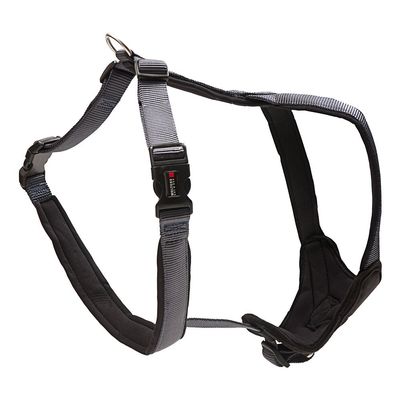 WOLTERS Cat&Dog Professional Comfort 62352 Harness, Size 5, 70–85 cm x 35 mm, Graphite/Black