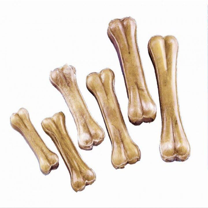 Nobby Thailand Pressed Rawhide Chew Bone for Dogs, 14 cm/80 g