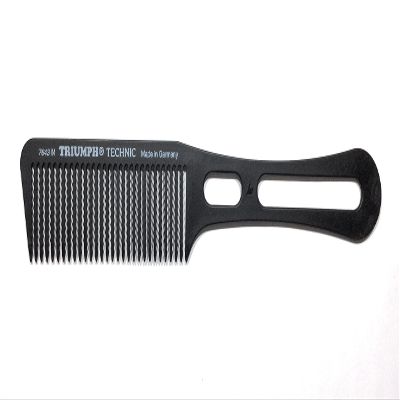 HERCULES SÄGEMANN 7643M Haircutting Comb, 8.5 in, Black