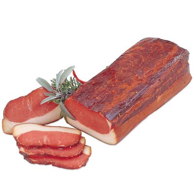 Smoked Pork Loin Ham - Landmetzgerei Schiessl - approx. 500 g