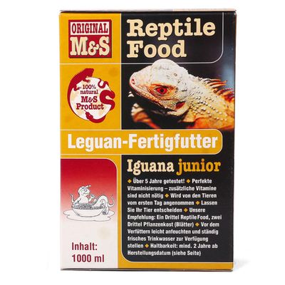 M&S Reptile Food Iguana Junior 1000 ml