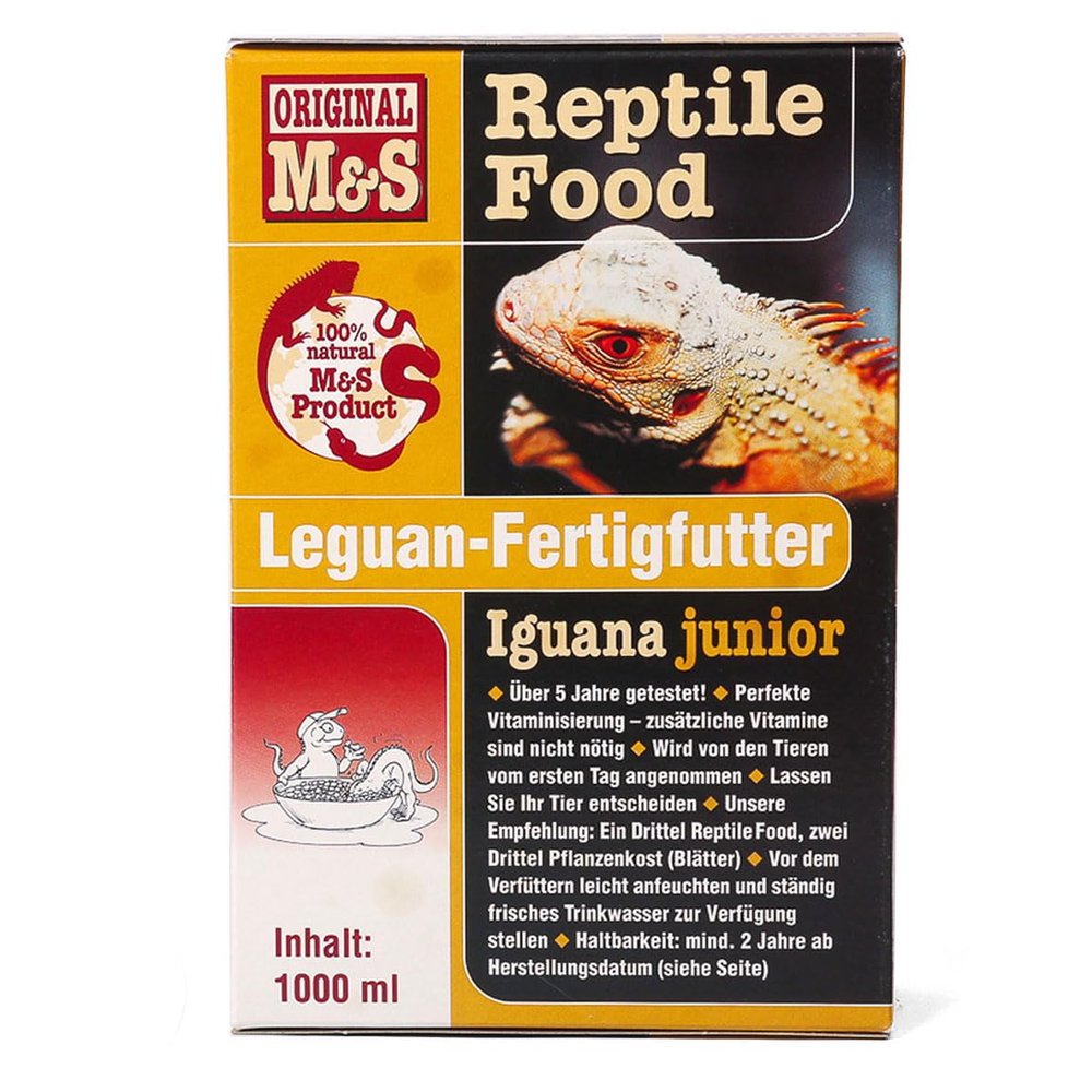 M&S Reptile Food Iguana Junior 1000 ml