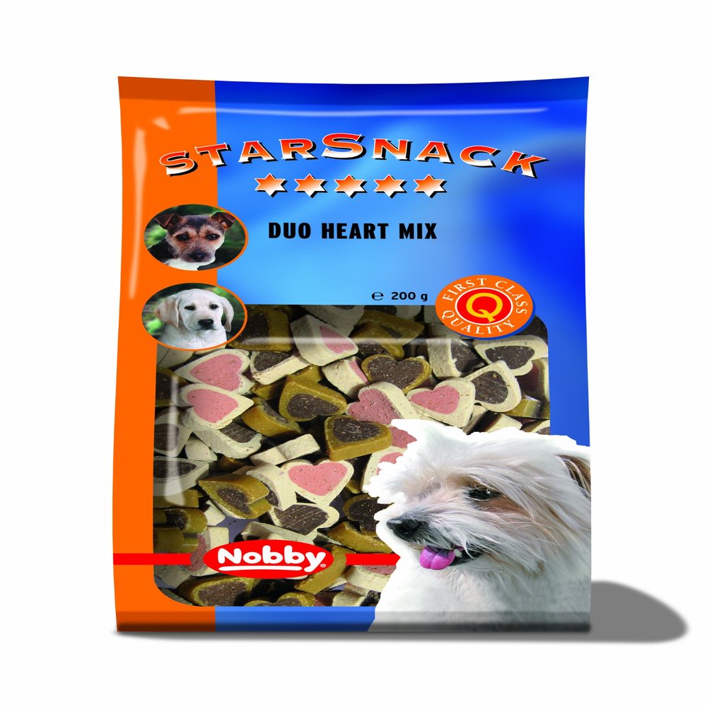 Nobby StarSnack Duo Heart Mix