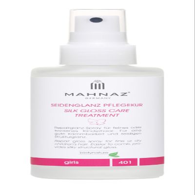 MAHNAZ for Girls, Silky Shine Conditioning Treatment for Fine or Dry Girls' Hair, Premium Quality, Goes a Long Way, 100 ml