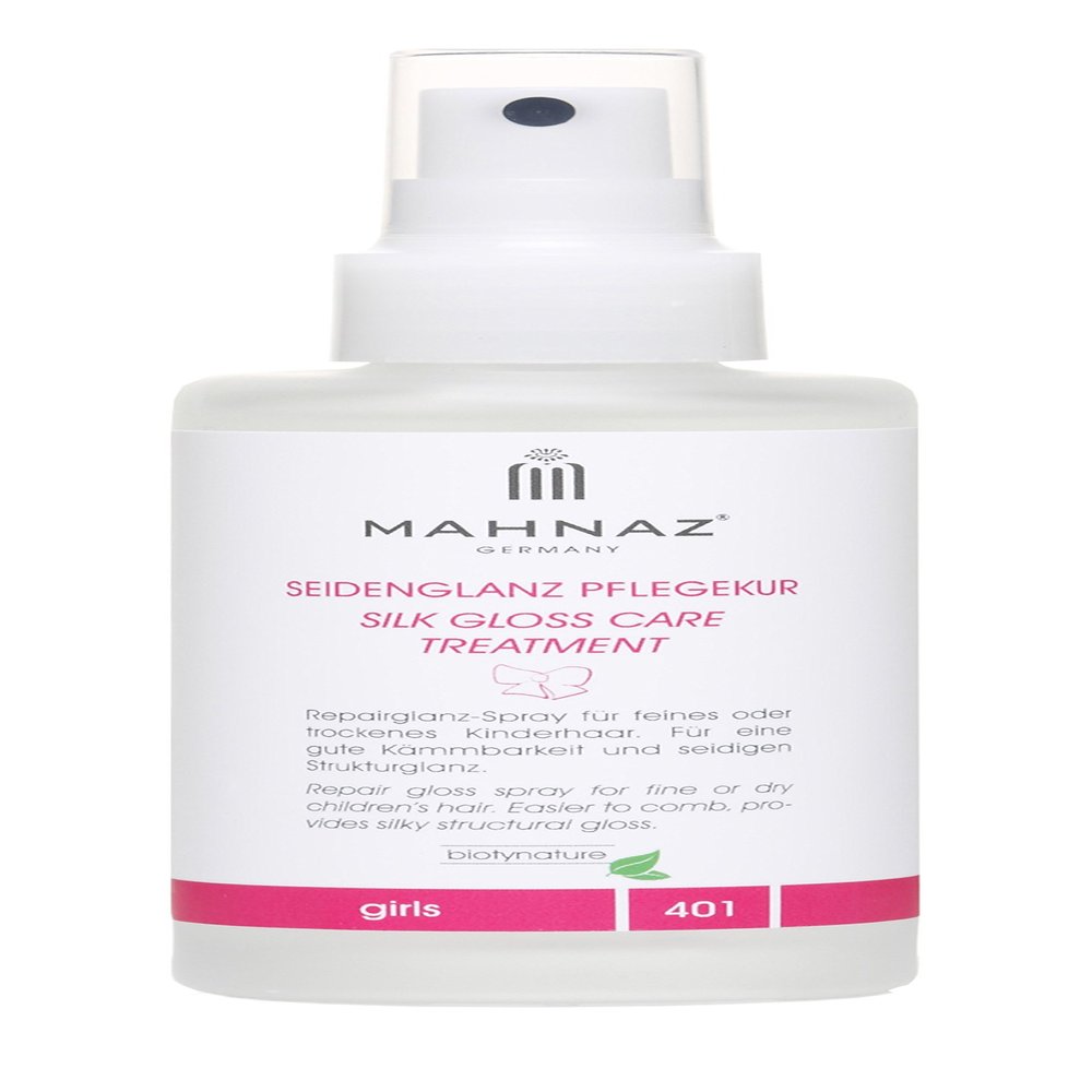 MAHNAZ for Girls, Silky Shine Conditioning Treatment for Fine or Dry Girls' Hair, Premium Quality, Goes a Long Way, 100 ml