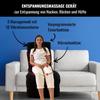 Vario de Luxe Electric Massage Mat 170 x 60 cm, 10 Vibration Motors, 4 Adjustable Zones, Heat Function, 5 Programs & Remote Control | Full-Body Relaxation at Home view 2