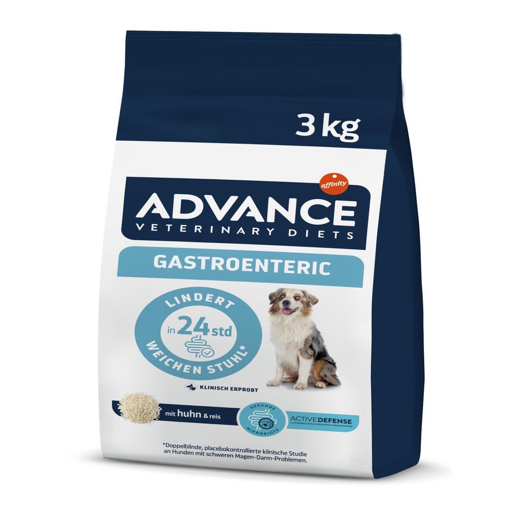 Advance Veterinary Diets Gastroenteric Dry Dog Food for Gastrointestinal Disorders, 3 kg