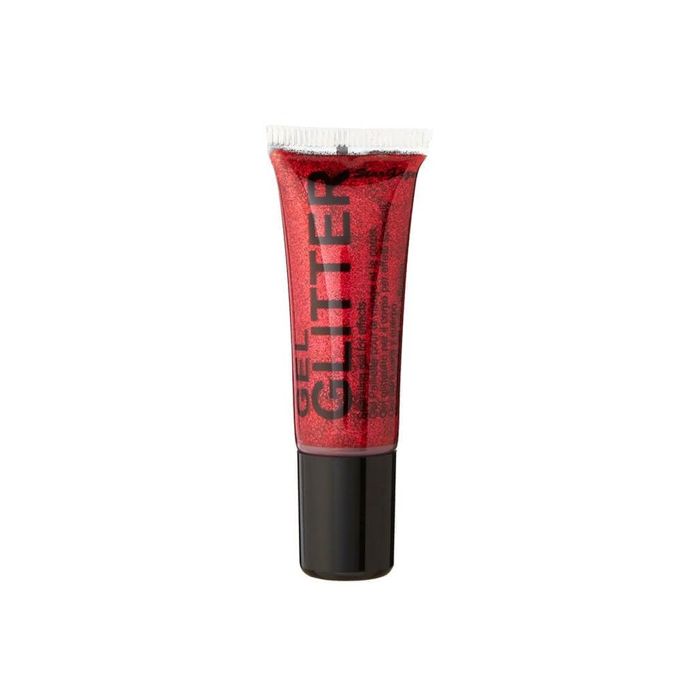 Stargazer Glitter Gel, Red, 1-Pack (1 x 10 ml)